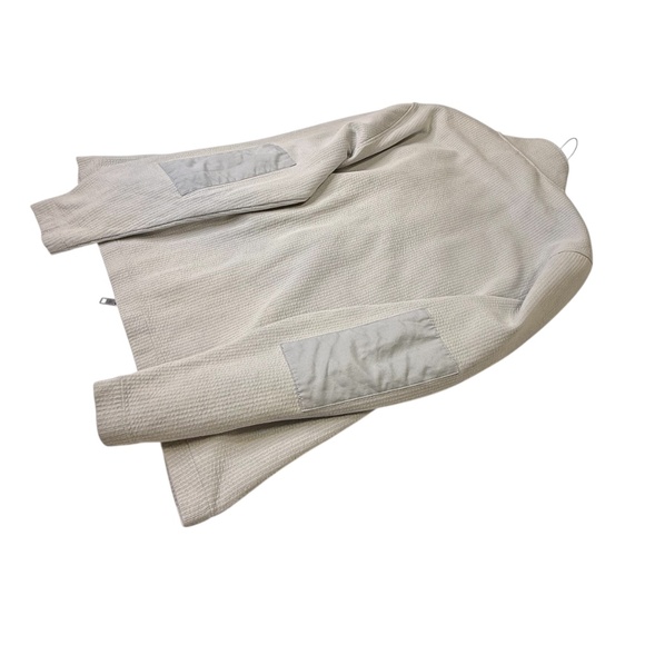 Ted Baker London Pleaded Patch Sleeves Double Full Zip Up Jacket - Picture 12 of 15